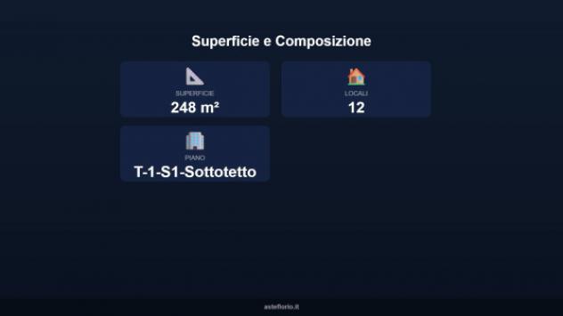 Immobile in asta di 248 m² con più di 5 locali in vendita a Castrolibero - Foto 2