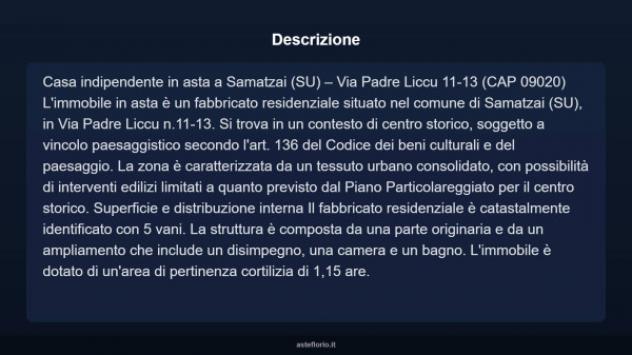 Immobile in asta di 75 m² in vendita a Samatzai - Foto 3
