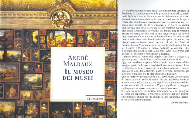 RRR Andre Malraux IL MUSEO DEI MUSEI Leonardo 1994