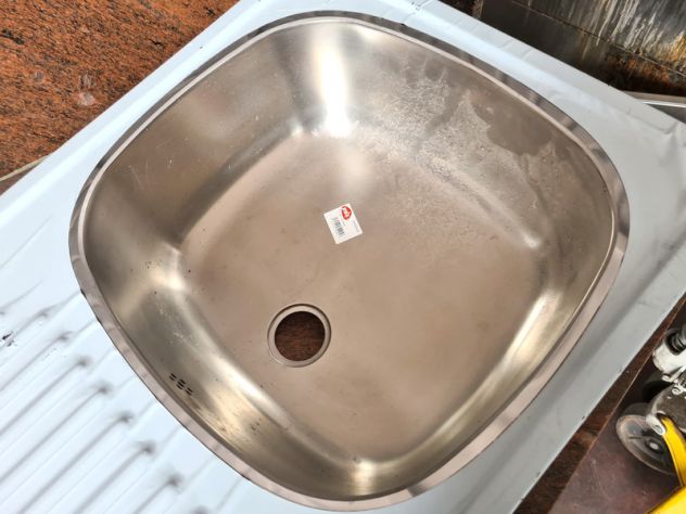 lavello a incasso con gocciolatoio usato - Foto 4