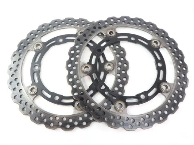 KAWASAKI Z 900 41080072011I COPPIA DISCHI FRENO ANTERIORI ZR900D A2 35KW 2019 FRONT BRAKE DISCS