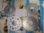 Corona 010 mozzi Motor Rizzato 50 cc Mini Califfo CH BEA