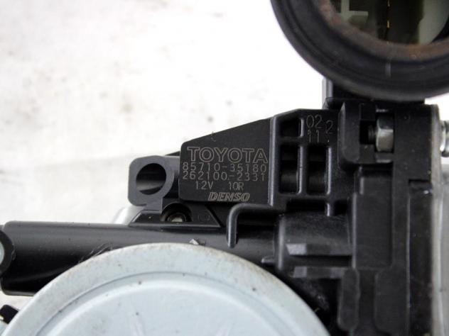 6980342050 MOTORINO MECCANISMO ALZA-VETRO ALZA-CRISTALLO PORTA POSTERIORE DESTRA TOYOTA RAV 4 2.0 D 91KW 5P (2017) RICAMBIO USATO 85710-35180 - Foto 6