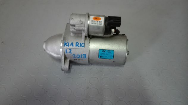 Motorino avviamento Kia Rio 1.2 del 2019 (36100 - 03BB0)