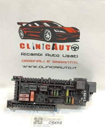 SCATOLA PORTA FUSIBILI MERCEDES Classe C Berlina W204 2° Serie 168298 0-1670658-1 651912 diesel 2143 (11)