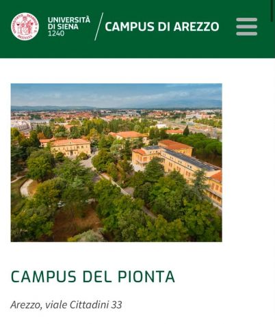 Studente universitario cerca stanza Arezzo