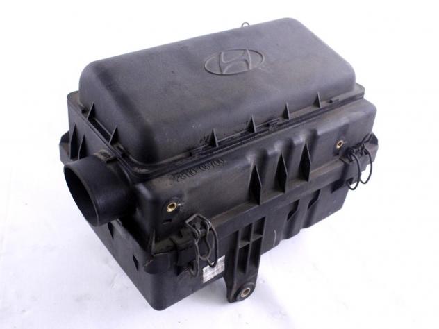 2811205700 SCATOLA FILTRO ARIA HYUNDAI ATOS 1.1 B 46KW 5M 5P (2005) RICAMBIO USATO 28110-05700 - Foto 2