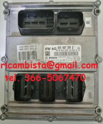 059907309B Audi Q7 4M 3.0 centralina motore Bosch