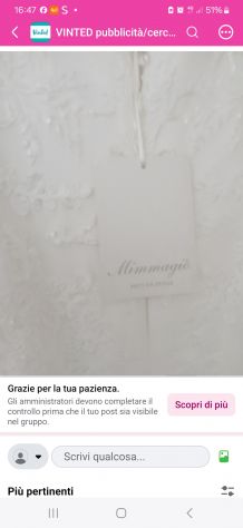 Vendo abito da sposa