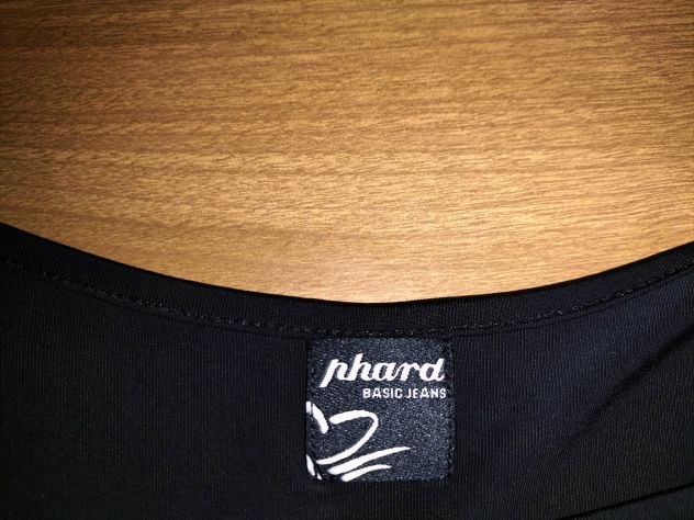 TOP *PHARD* A DOPPI INTRECCI SU SPALLE E MANICA CON SPACCO ***NUOVO*** - Foto 2