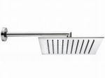 Soffione per doccia in acciaio inox 20x20 ultrapiatto