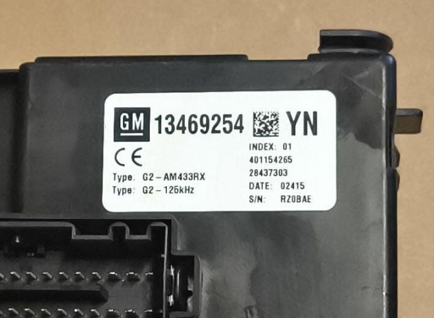 13469254 BODY COMPUTER BCM OPEL MERIVA B 1.4 13469254YN 401154265 28437303 - Foto 2