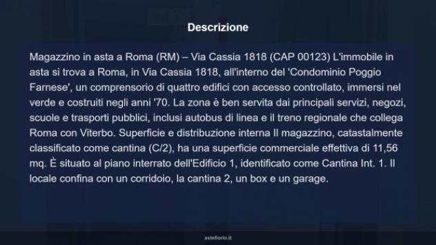 Immobile in asta di 11 m² in vendita a Roma - Foto 5