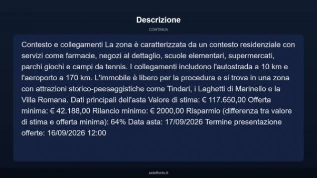 Immobile in asta di 120 m² con più di 5 locali e box auto in vendita a Gioiosa Marea - Foto 13
