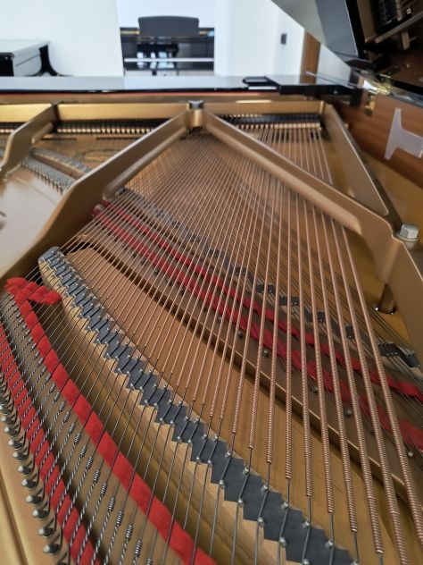 Pianoforte Yamaha C3 E seminuovo con trasporto e panca inclusi - Foto 2