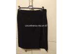 Occasione. Denny Rose.  Bella Gonna al ginocchio nera elegante con spacco.