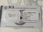 Diamante 1.07 Ct Color H Clarity I3 Certificato IGL