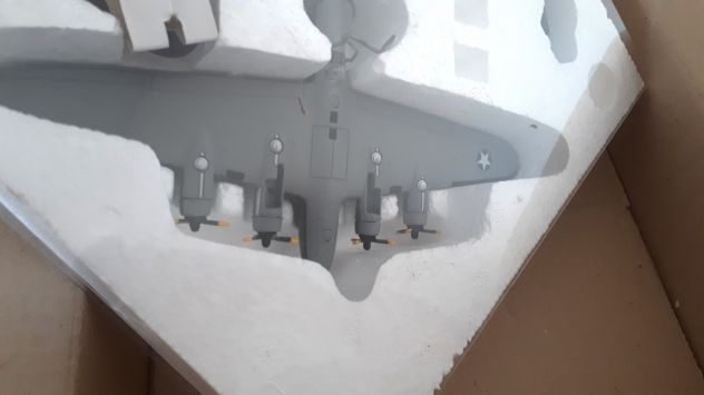modellino aereo bombardiere militare guerra usa plastica nuovo anni 90 vintage - Foto 4