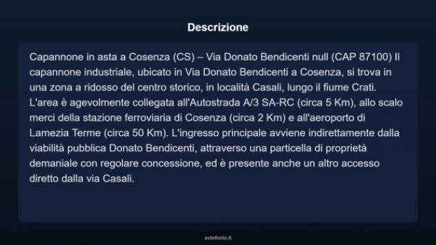 Immobile in asta di 1390 m² in vendita a Cosenza - Foto 4