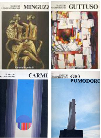 MAESTRI CONTEMPORANEI collana anni'70-Gio'Pomodoro,Carmi,Minguzzi,Vacchi - Foto 2