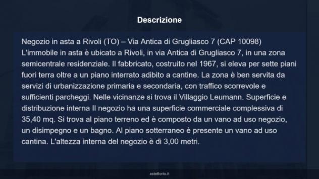 Immobile in asta di 35 m² in vendita a Rivoli - Foto 8