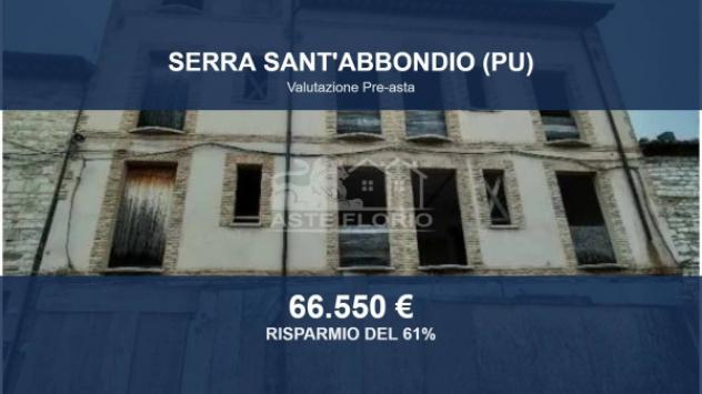 Immobile in asta di 634 m² in vendita a Serra Sant'Abbondio