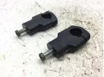 ZERO MOTORCYCLES FXS KW 33 COPPIA RISER SUPPORTO MANUBRIO HANDLEBAR 2016