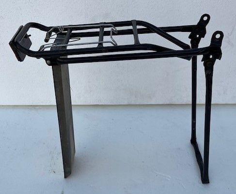 Porta Pacchi con Cavalletto per Bicicletta Vintage