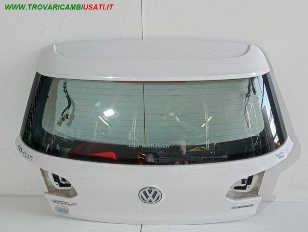 PORTELLO POST.  BIANCO CON MOT 999-U1309568 Carrozzeria  Lamierati esterni  Portello  Portello post. VOLKSWAGEN - GOLF 6 - 01-12-2008 - 01-11-2012