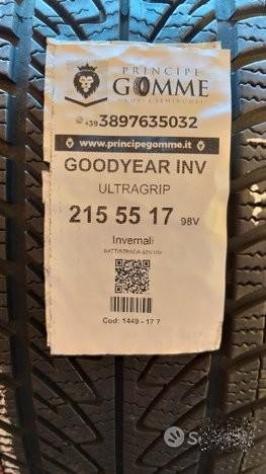 2 gomme 215 55 17 goodyear a1449 - Foto 2
