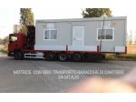TRASPORTI BARACCHE DI CANTIERE CON GRU A MILANO