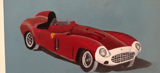 Ferrari quadro dipinto a mano - Foto 4