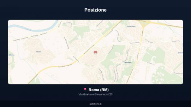 Immobile in asta di 660 m² con più di 5 locali e box auto in vendita a Roma - Foto 3