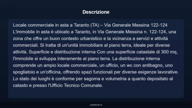 Immobile in asta di 300 m² in vendita a Taranto - Foto 9
