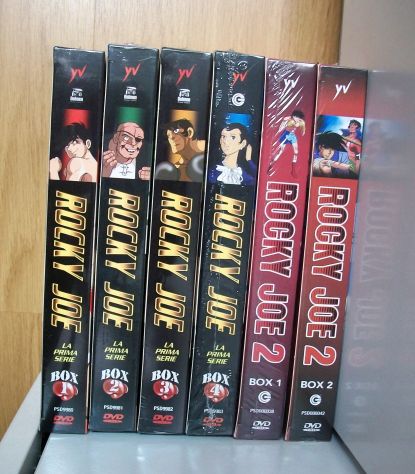 Rocky Joe tutta la serie originale in dvd