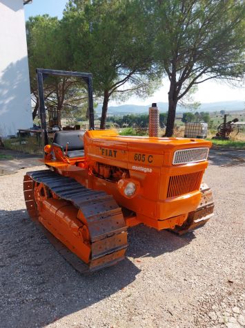 FIAT 605c montagna-soll.prese di forza e idrauliche-arco omologato