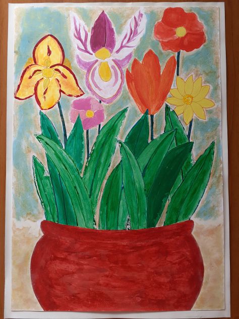 Quadro VASO con fiori - Foto 2