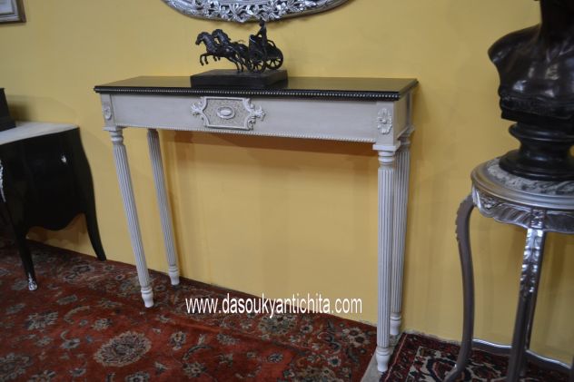 Console laccata stile Luigi XVI - Foto 5
