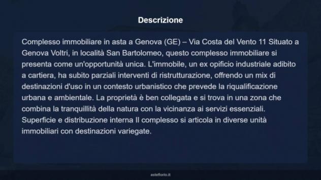 Immobile in asta di 10740 m² in vendita a Genova - Foto 10