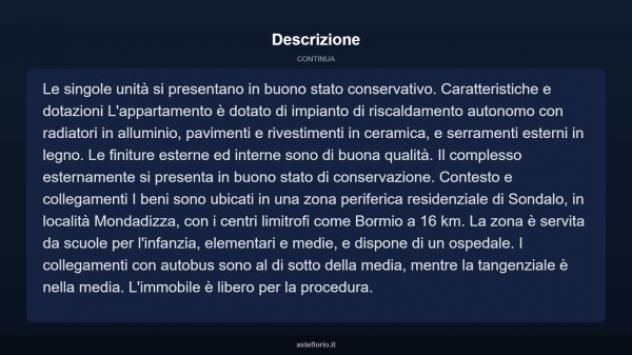 Immobile in asta di 39 m² in vendita a Sondalo - Foto 10