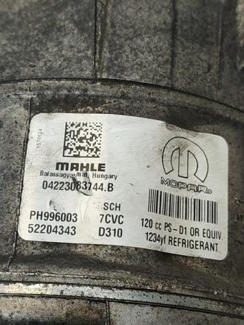 COMPRESSORE A/C FIAT Ducato 6° Serie 52204343 PH996003 46349131 diesel 2184 (1721) - Foto 4