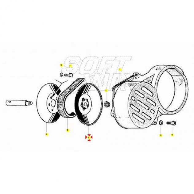 Semipuleggia Vespa PK XL Plurimatic 50 cc - 285269 - Foto 4