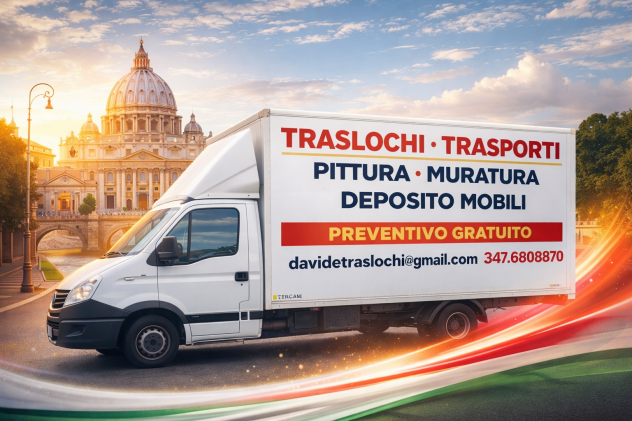 Sgomberi, traslochi a Roma e provincia