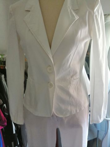 Completo Giacca e Pantaloni Bianco - Foto 8