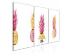Quadro Con Gli Ananas Cm. 60x30 E 120x60 - ARREDALACASA