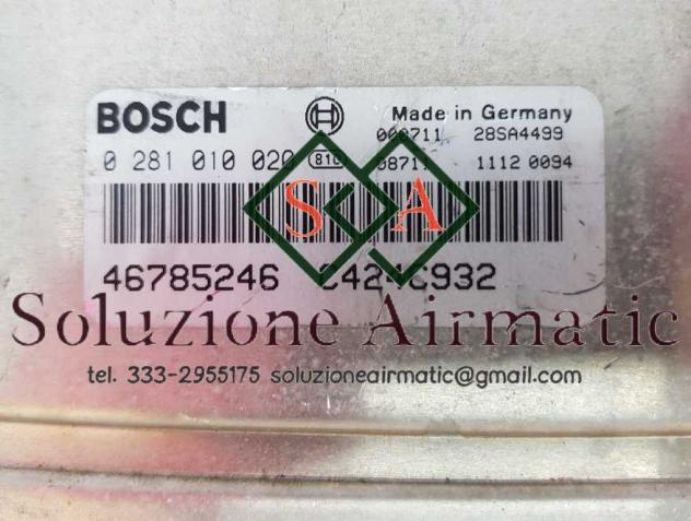 0281010020 46739031 Alfa 156 1.9 JTD centralina motore Bosch - Foto 2