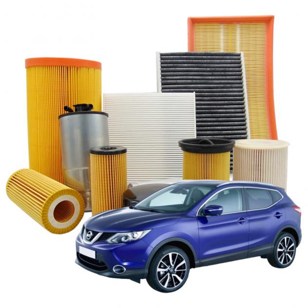 Kit Tagliando Nissan Qashqai II Filtro Aria Olio Abitacolo Prestazioni Ottimali