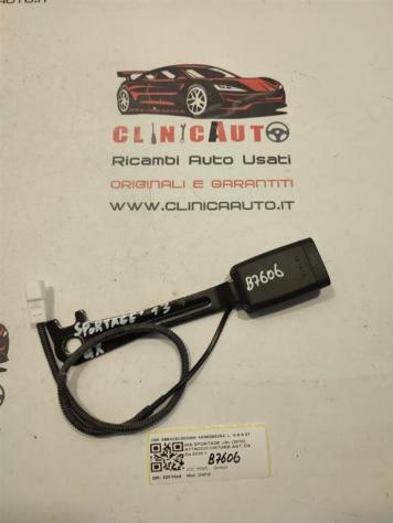 AGGANCIO CINTURA DI SICUREZZA ANT DX KIA Sportage Serie 888403U200WK 1K06886394 D4FD (1016) - Foto 2