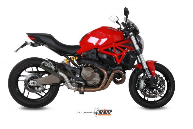 Terminale di scarico Arrow per Ducati Monster 821 1100 Racetech - Foto 3
