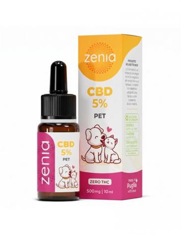 Olio CBD Pet 5% - Vegano Senza Aromi